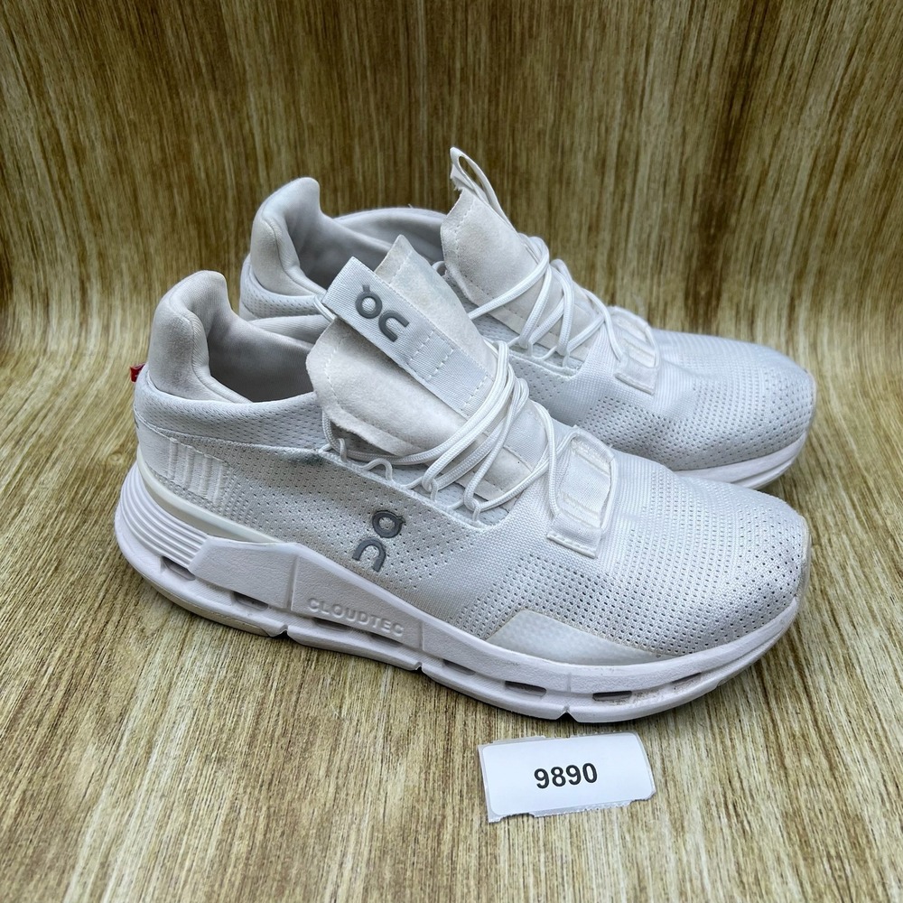 On Cloud Cloudnova Women's Size 6.5 White Mesh Sneakers Shoes Athletic - Picture 10 of 10